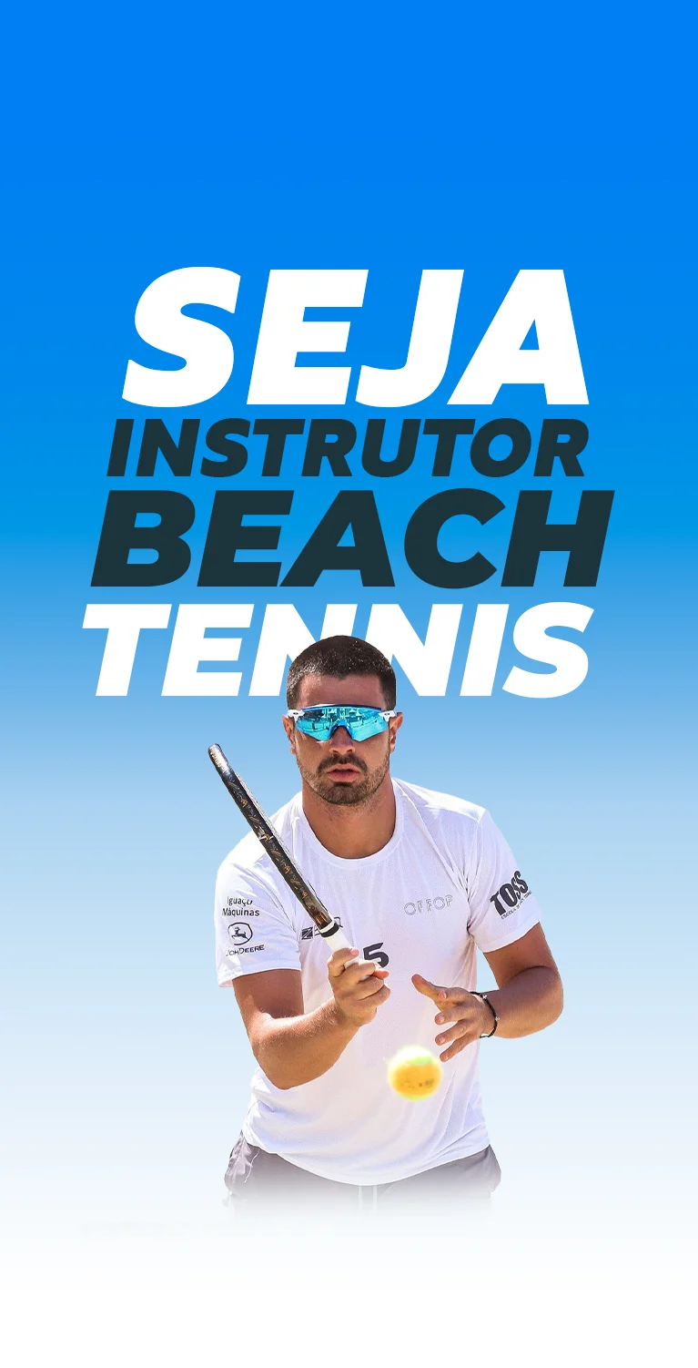 Capacitação para professores de beach tennis começa amanhã na